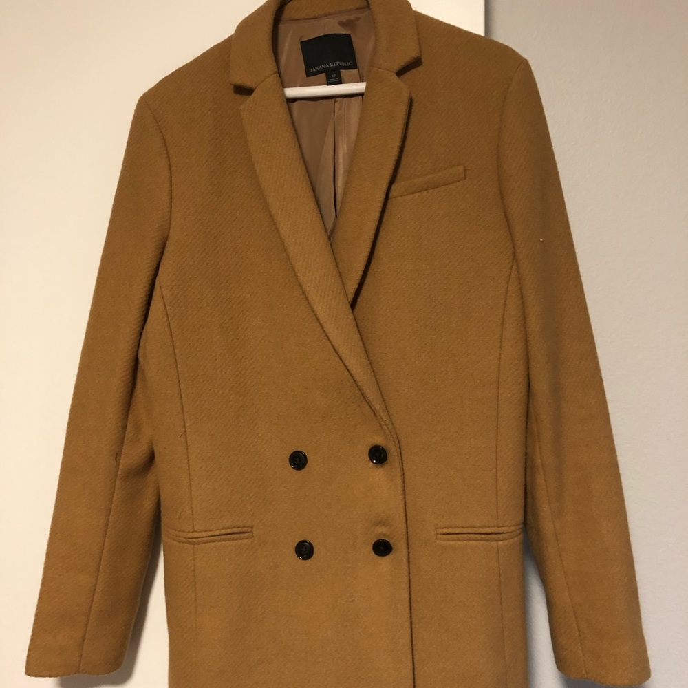 Banana Republic pea coat - barely worn
